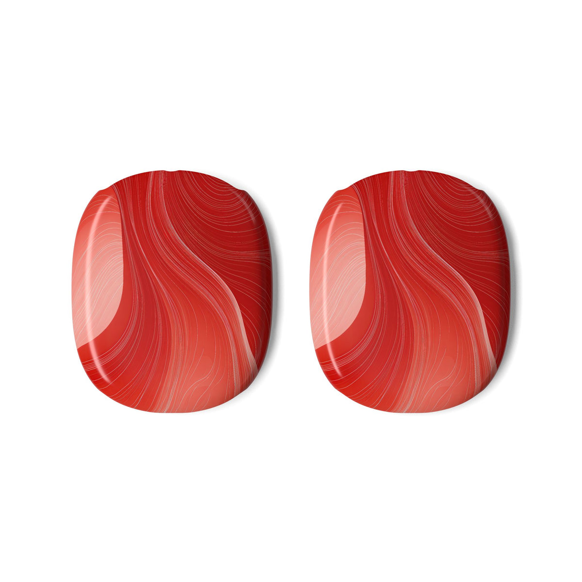 Crimson Dunes · Hard Case for AirPods Max · Red