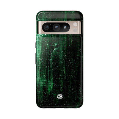 Emerald Void · Tough Phone Case for Pixel ·  Green