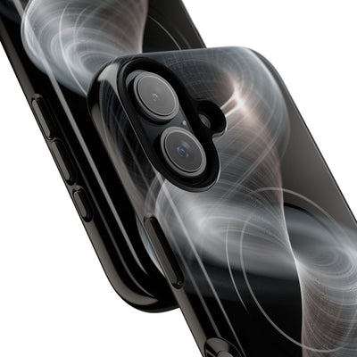 Luminous Vortex · Tough 2.0 Magnetic Phone Case for iPhone · Black