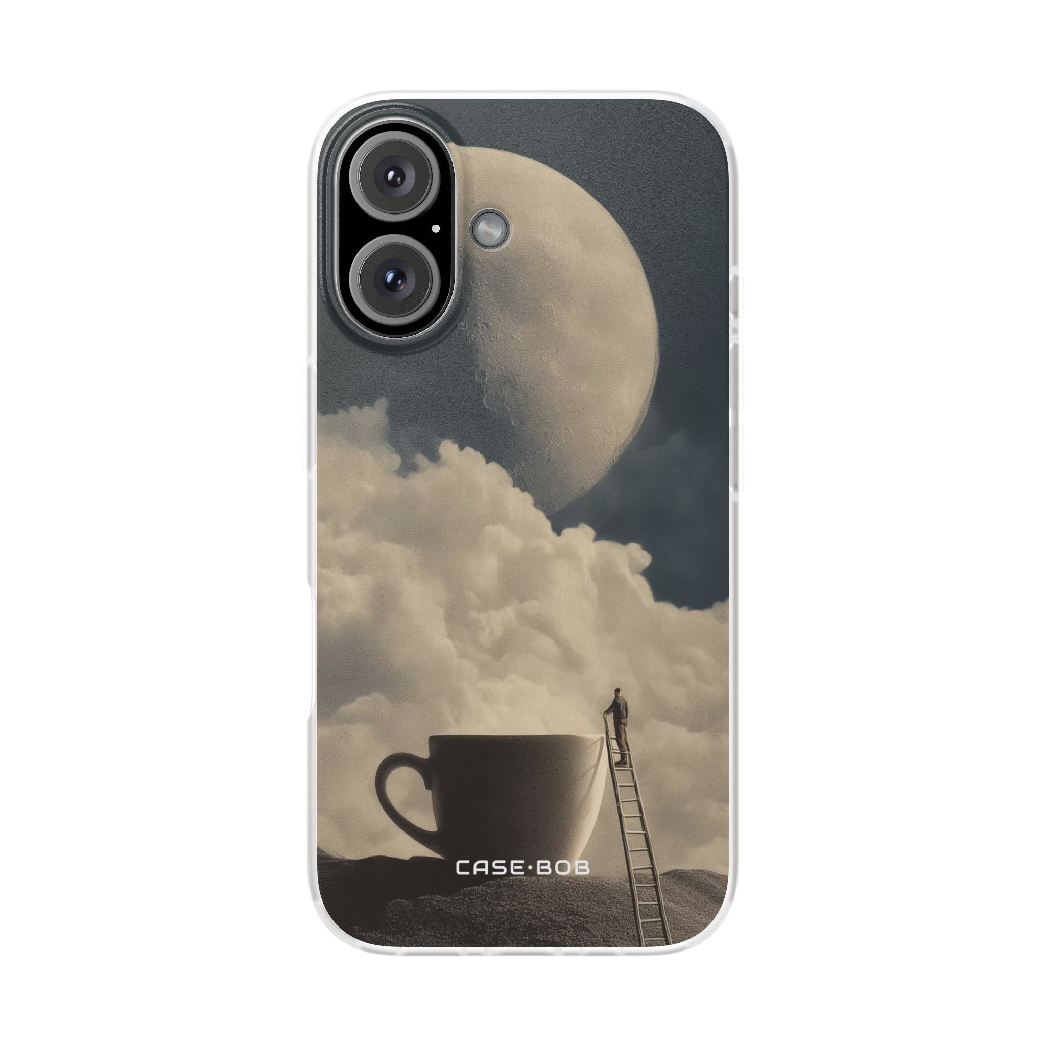 Moonlit Cup iPhone 16 Case - Soft