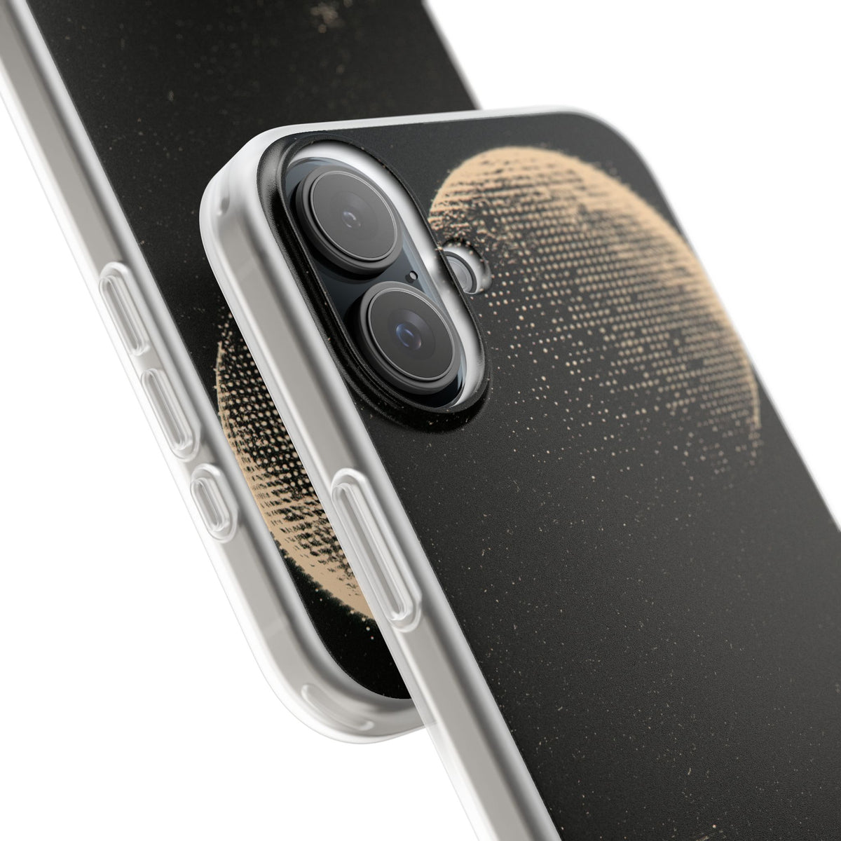 Lunar Metropolis Nocturne · Lite Phone Case for iPhone ·  Black