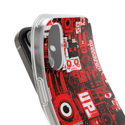 Neo Mecha Collage · Lite Phone Case for iPhone ·  Red