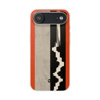 Orange Lite Phone Case for iPhone - Orange Monolith Rift