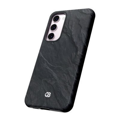 Dark Slate Strata · Tough Phone Case for Samsung · Black