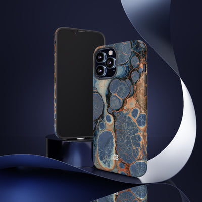 Astral Orb Resonance · Tough Phone Case for iPhone · Blue