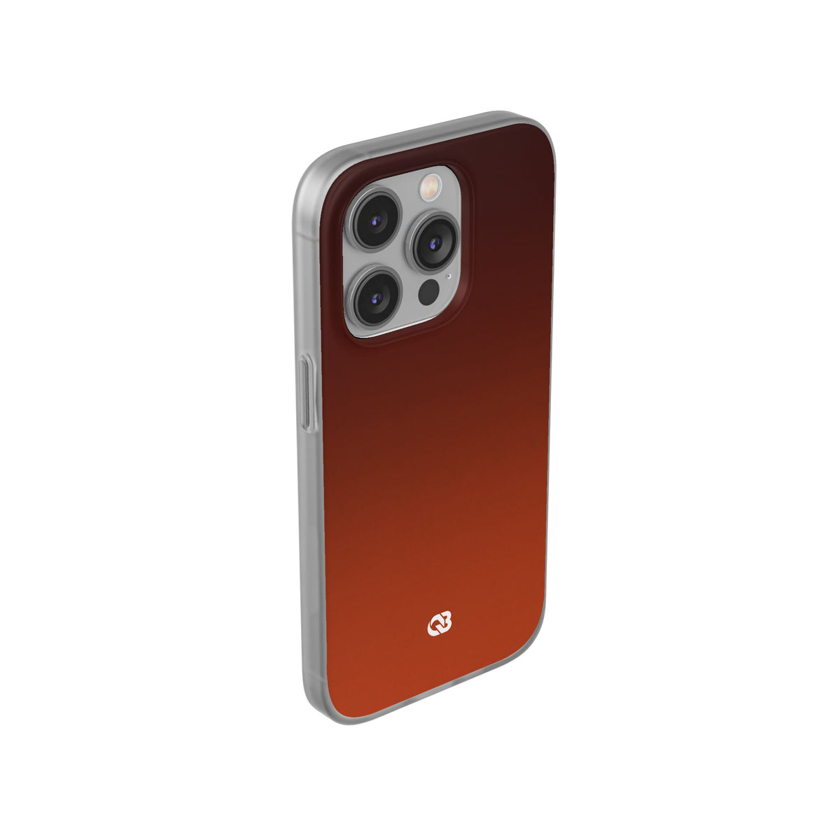 Burnt Amber Spectrum · Lite Phone Case for iPhone ·  Orange
