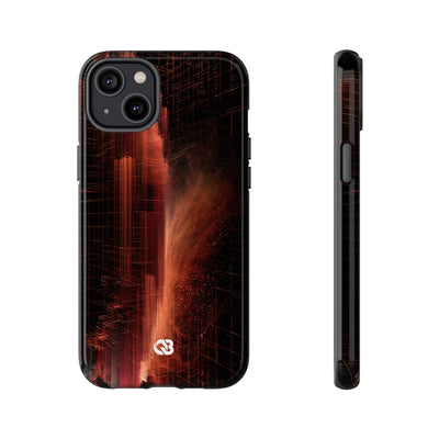 Luminous Monolith · Tough Phone Case for iPhone · Black