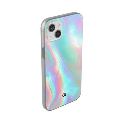Prismatic Liquid Light · Lite Phone Case for iPhone ·  Teal