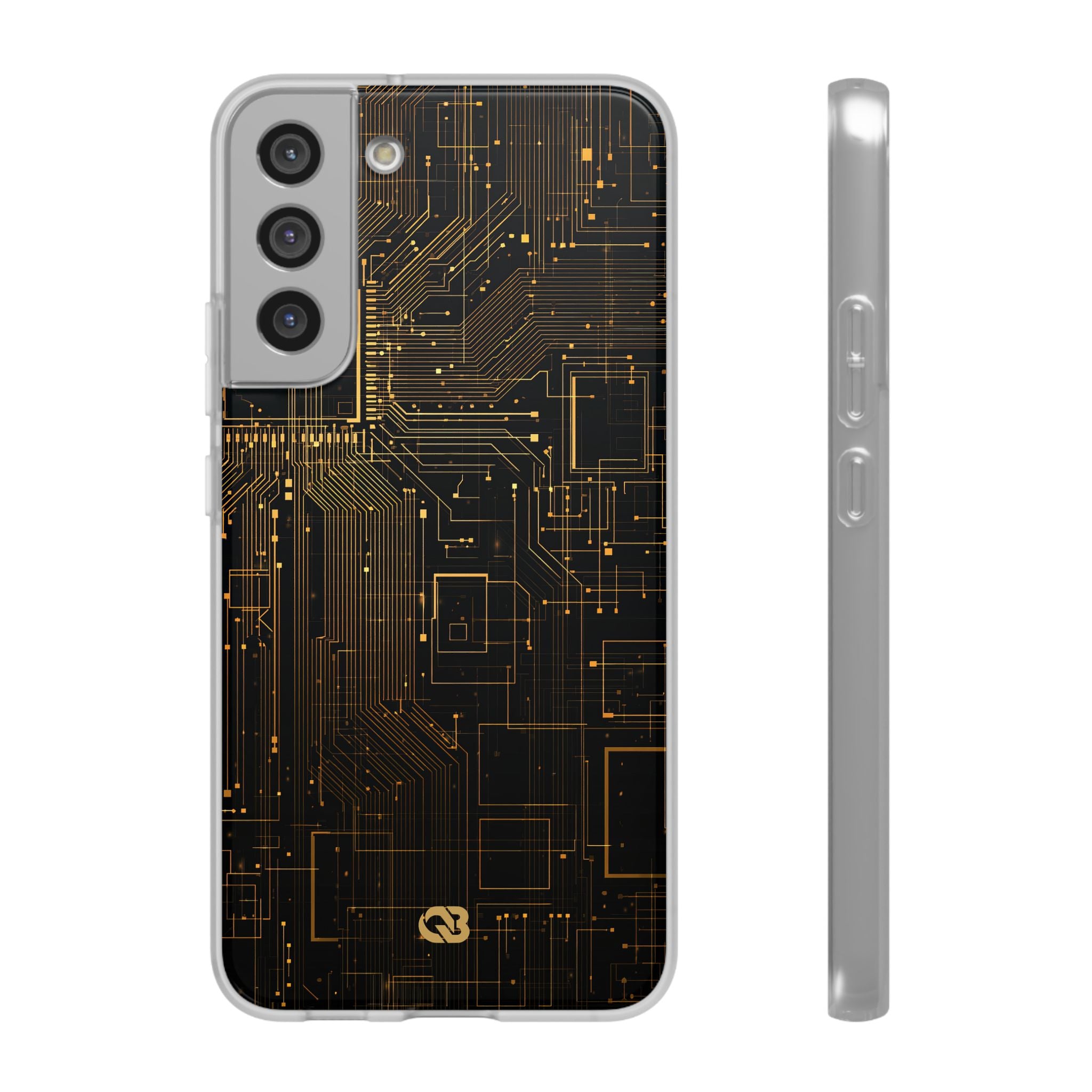 Gold Lite Phone Case for Samsung - Amber Core Mainframe