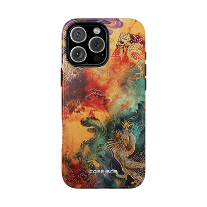 Dragon Ember iPhone 16 Pro Max - Kova suojakotelo