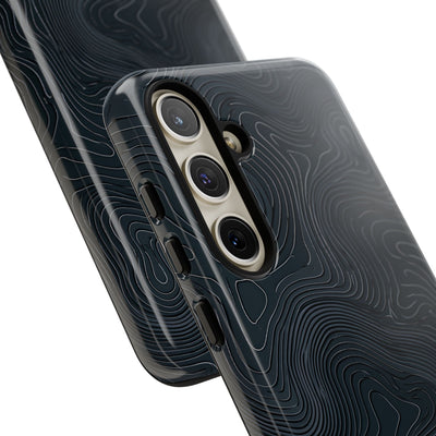 Obsidian Elevation · Tough Phone Case for Samsung · Black