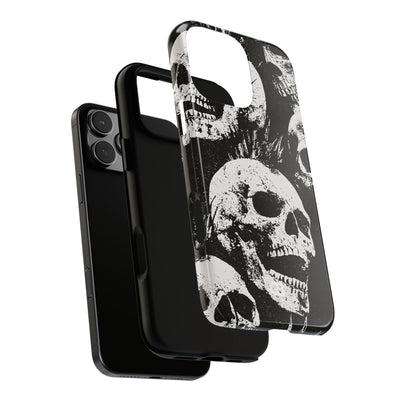 Punk Skull Riot · Tough Phone Case for iPhone · Black