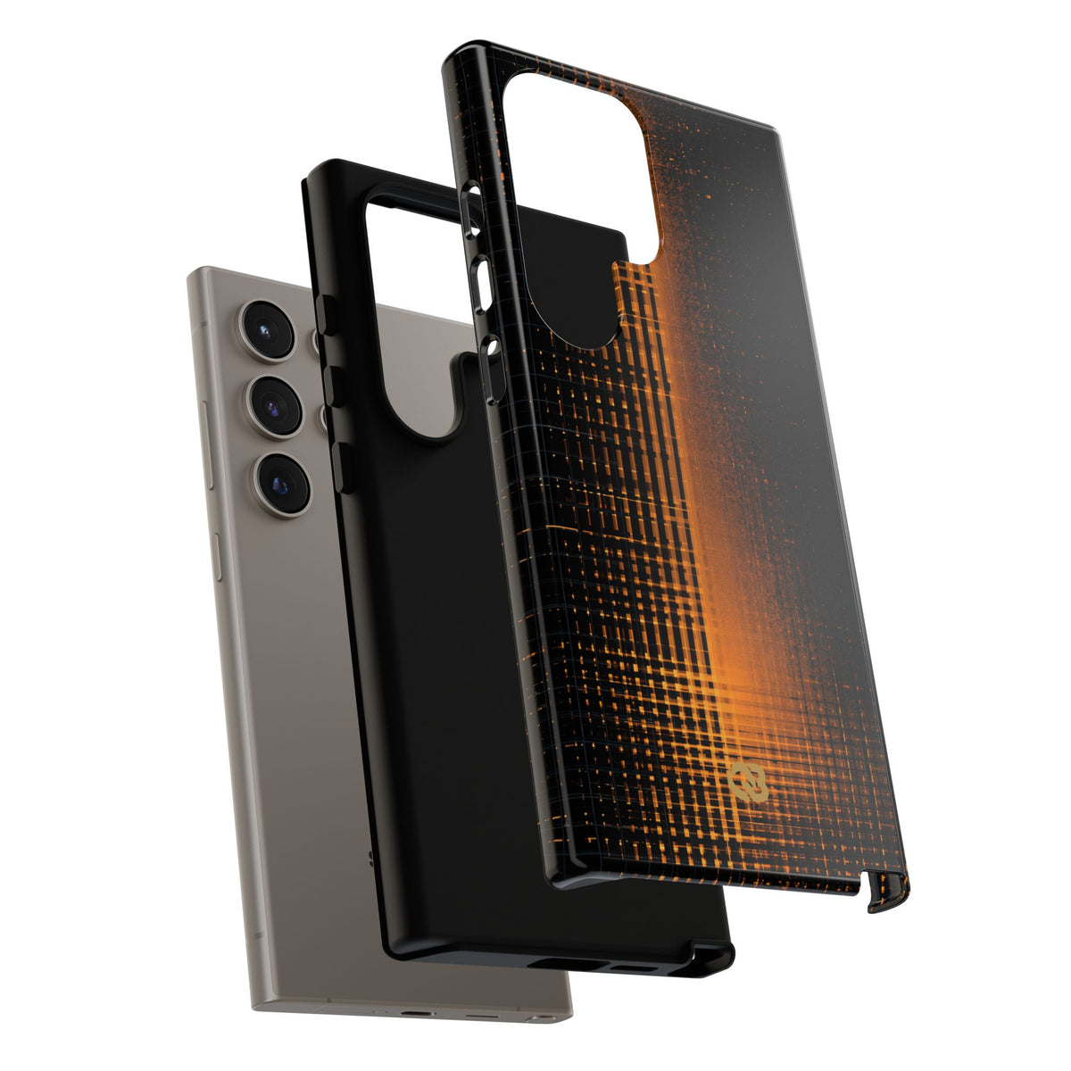 Amber Frequency · Tough Phone Case for Samsung · Orange