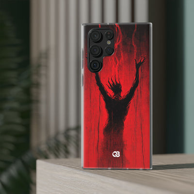 Crimson Shadow Ascent · Soft Coque de téléphone pour Samsung