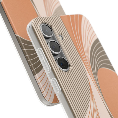 Orange Lite Phone Case for Samsung - Desert Arc Horizon