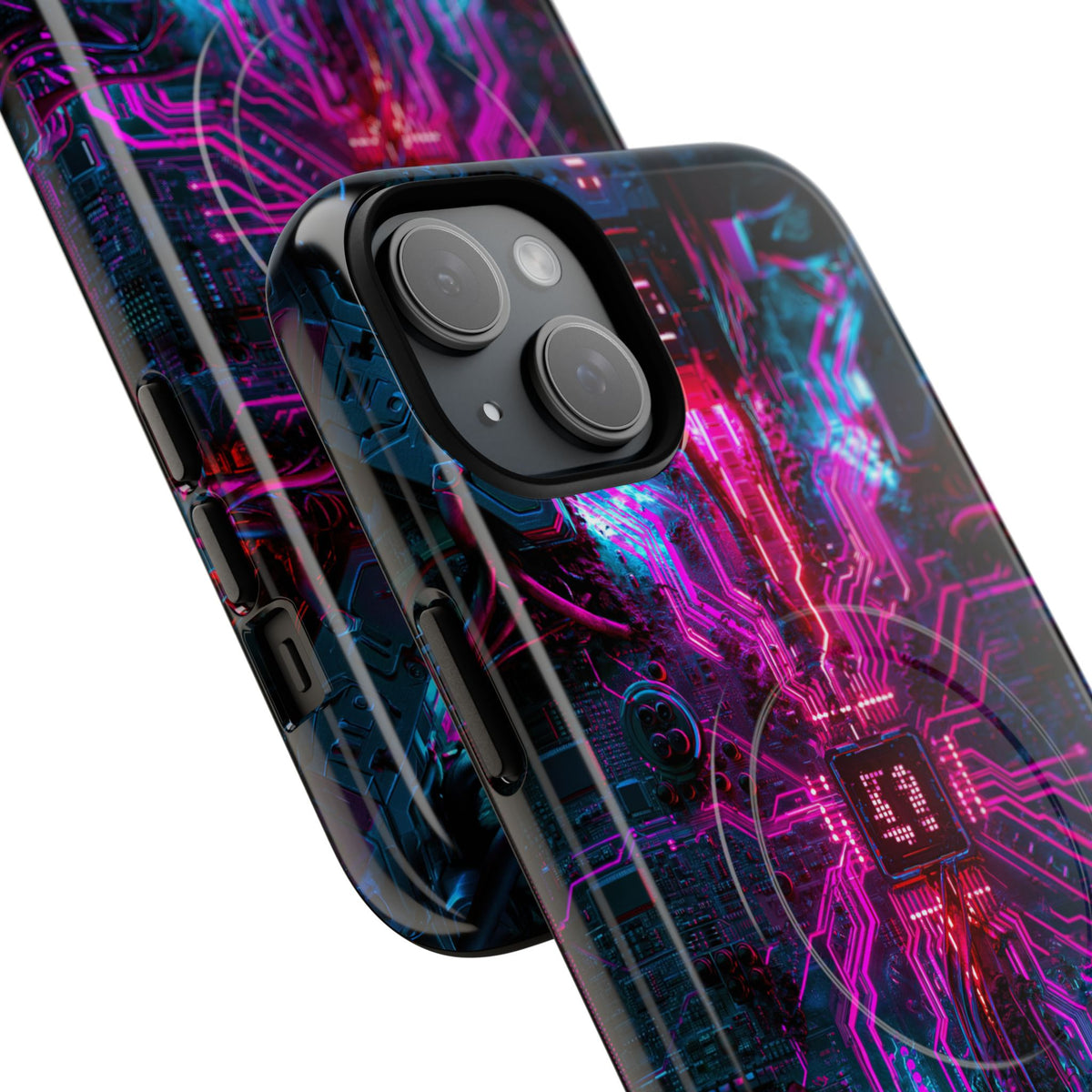 Neural Circuit Core · Tough 2.0 Magnetic Phone Case for iPhone · Black