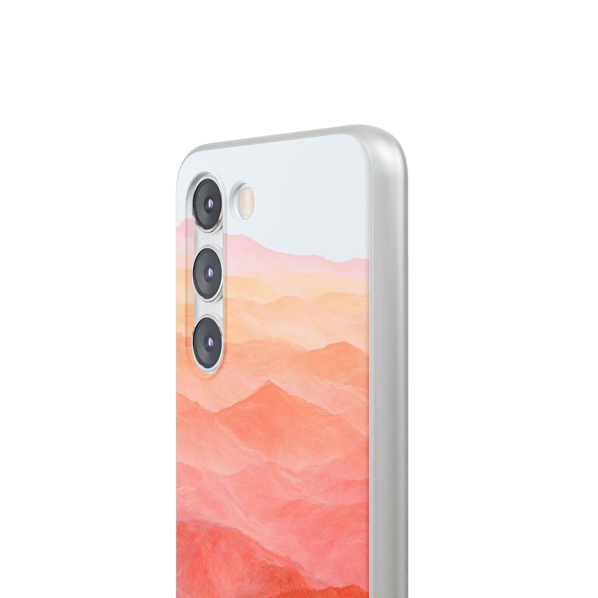 Alpenglow Ridge Vista · Lite Phone Case for Samsung · Orange