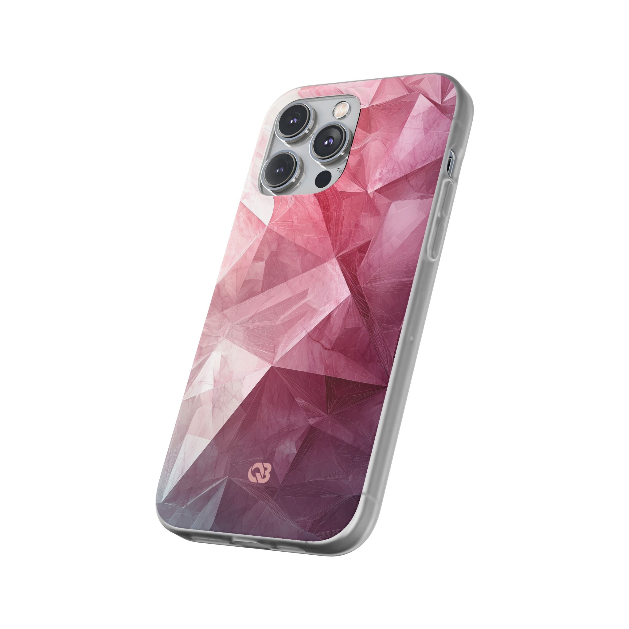 Shattered Rose Shards · Soft Phone Case for iPhone