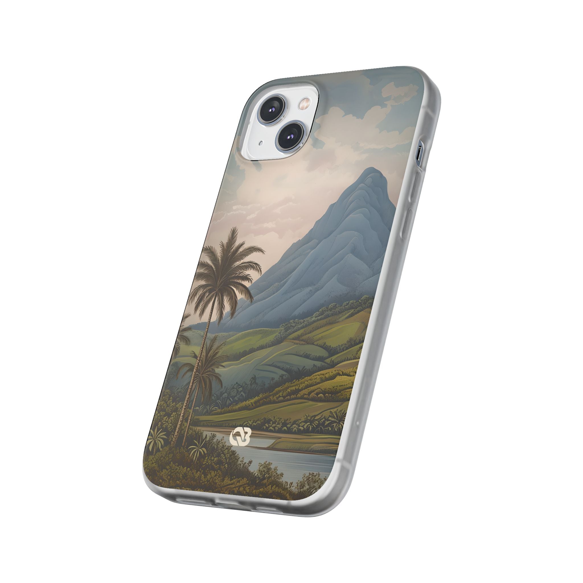 Azure Mountain Vista · Soft Custodia per iPhone