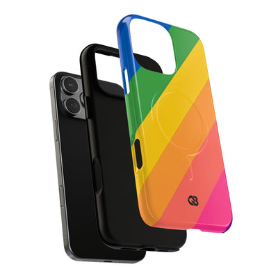 Vibrant Spectrum Slope · Tough+ Phone Case for iPhone · Magsafe