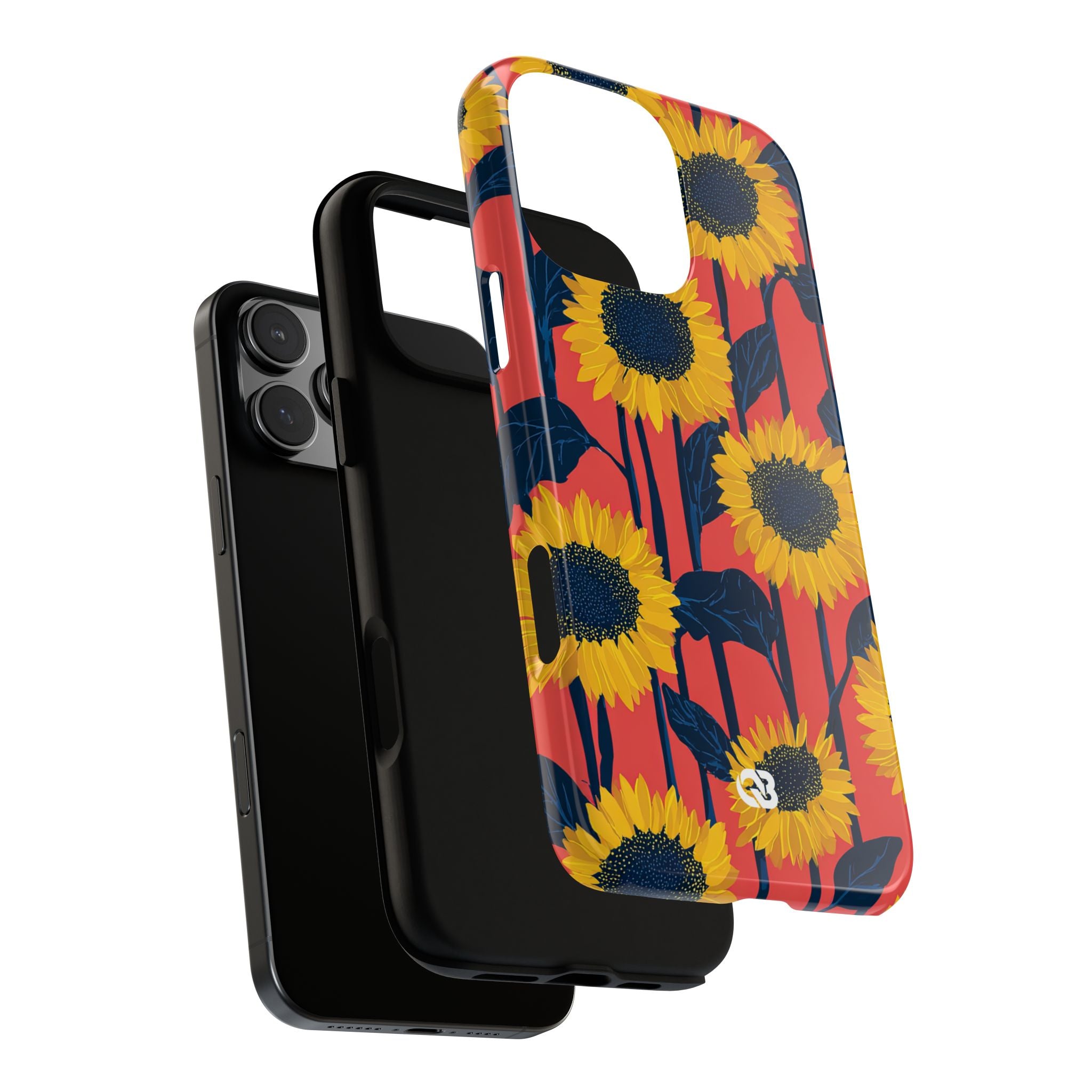 Solar Navy Bloom · Tough Phone Case for iPhone