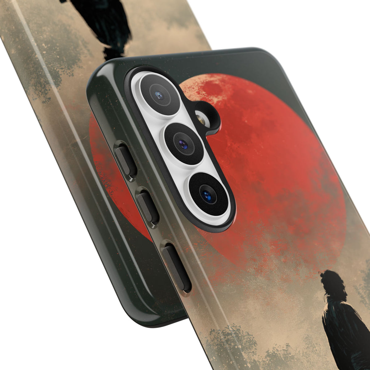 Crimson Moon Ronin · Tough Phone Case for Samsung · Red