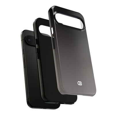 Grey Tough Phone Case for Google Pixel - Obsidian Ash Fade