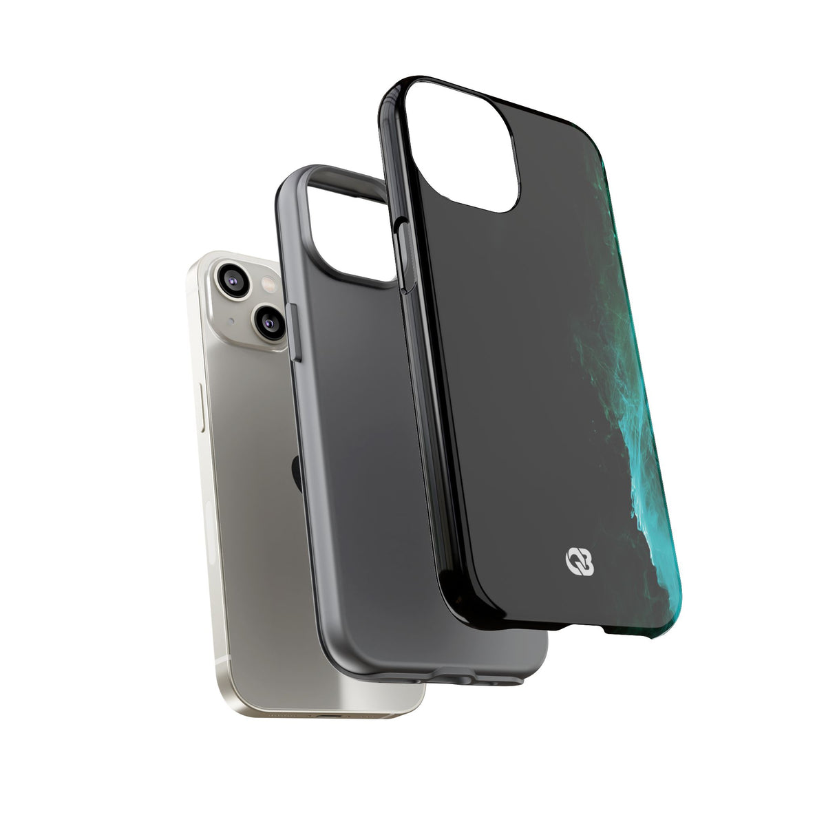 Luminous Plume · Tough Phone Case for iPhone · Teal