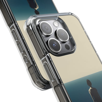 Solitary Blue Horizon · Impact Hoesje voor iPhone · Magsafe