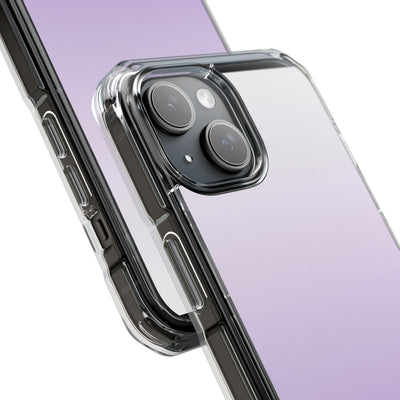 Soft Lilac · Clear Impact Magnetic Phone Case for iPhone · Purple