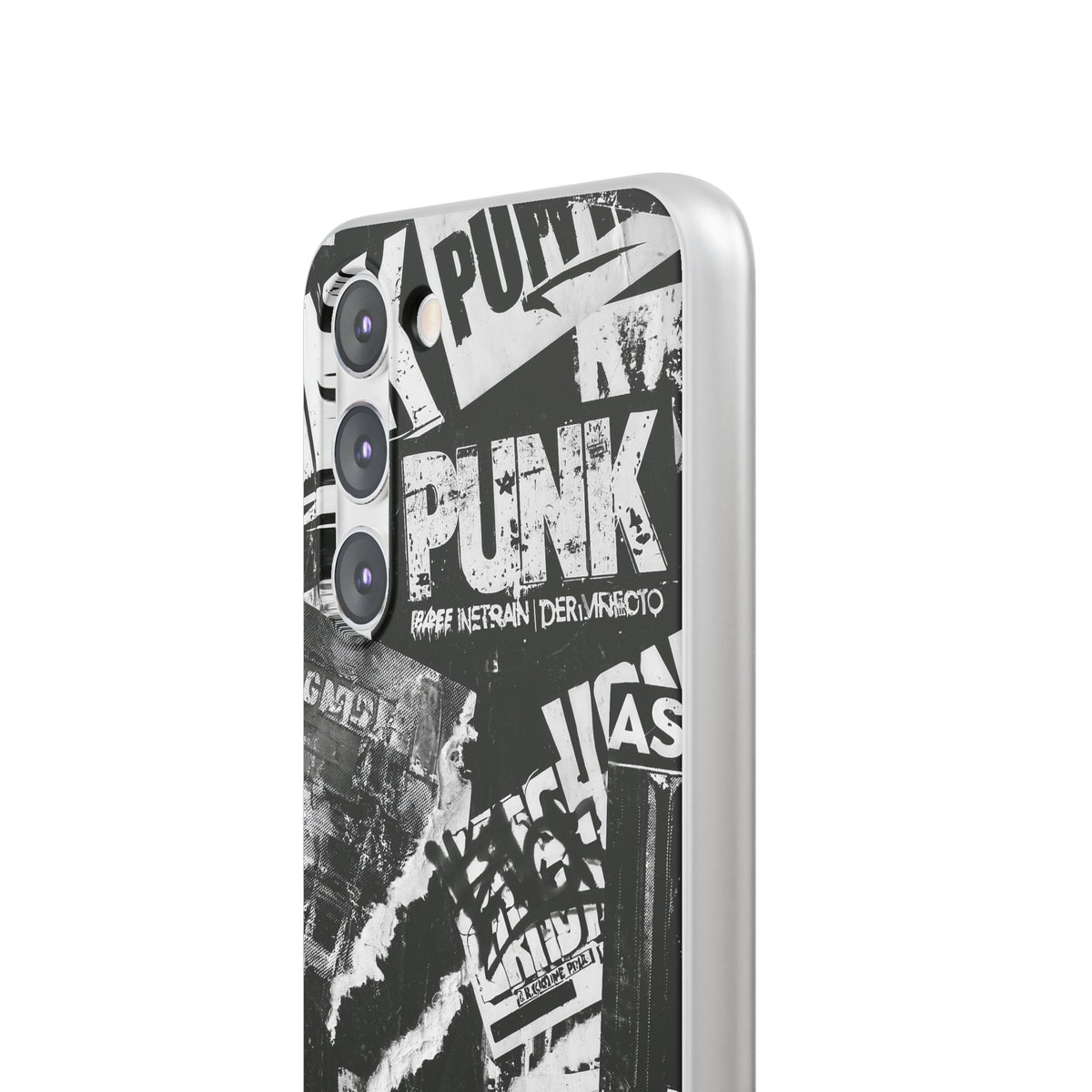 Underground Punk Collage · Lite Phone Case for Samsung · Black