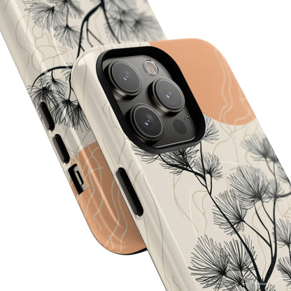 Spiky Tree Sunset iPhone 14 Pro Max Skal - Tough+
