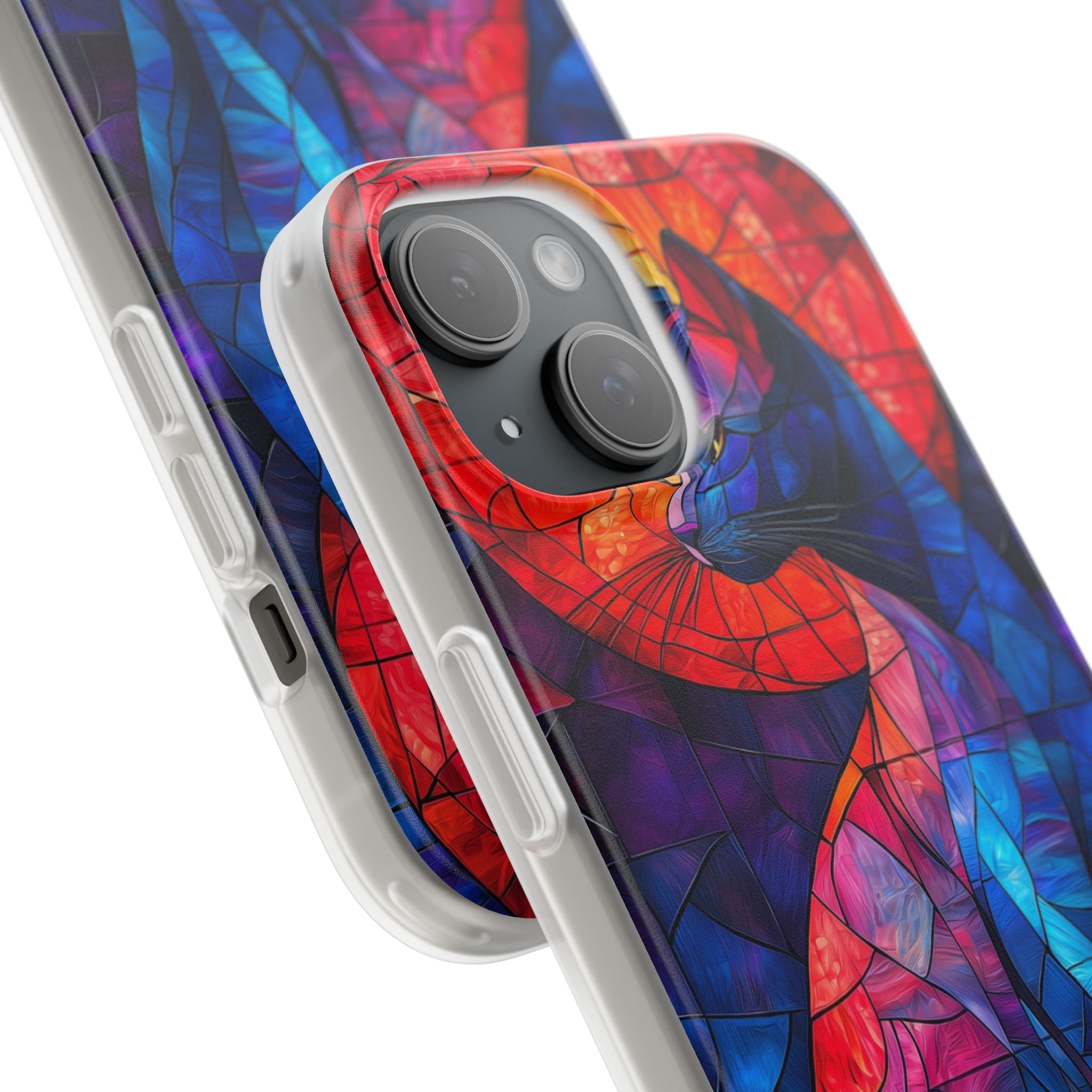 Celestial Cat iPhone 15 Skal - Mjukt