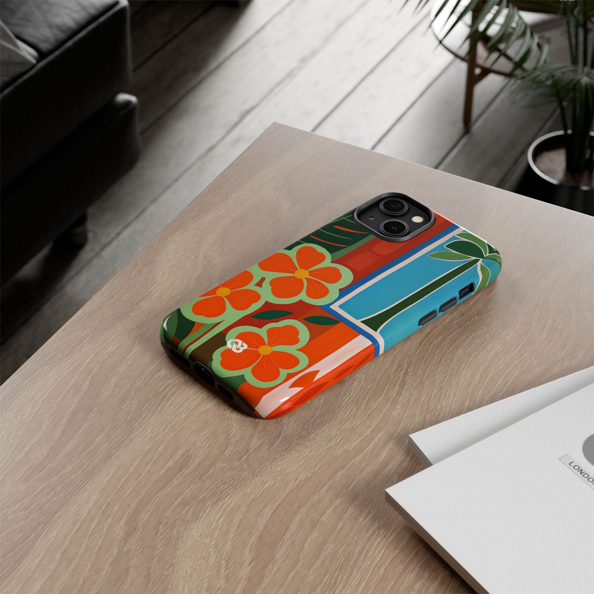 Vivid Jungle Collage · Tough Phone Case for iPhone