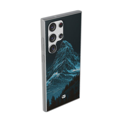 Glacial Alpine Peak · Lite Phone Case for Samsung · Blue