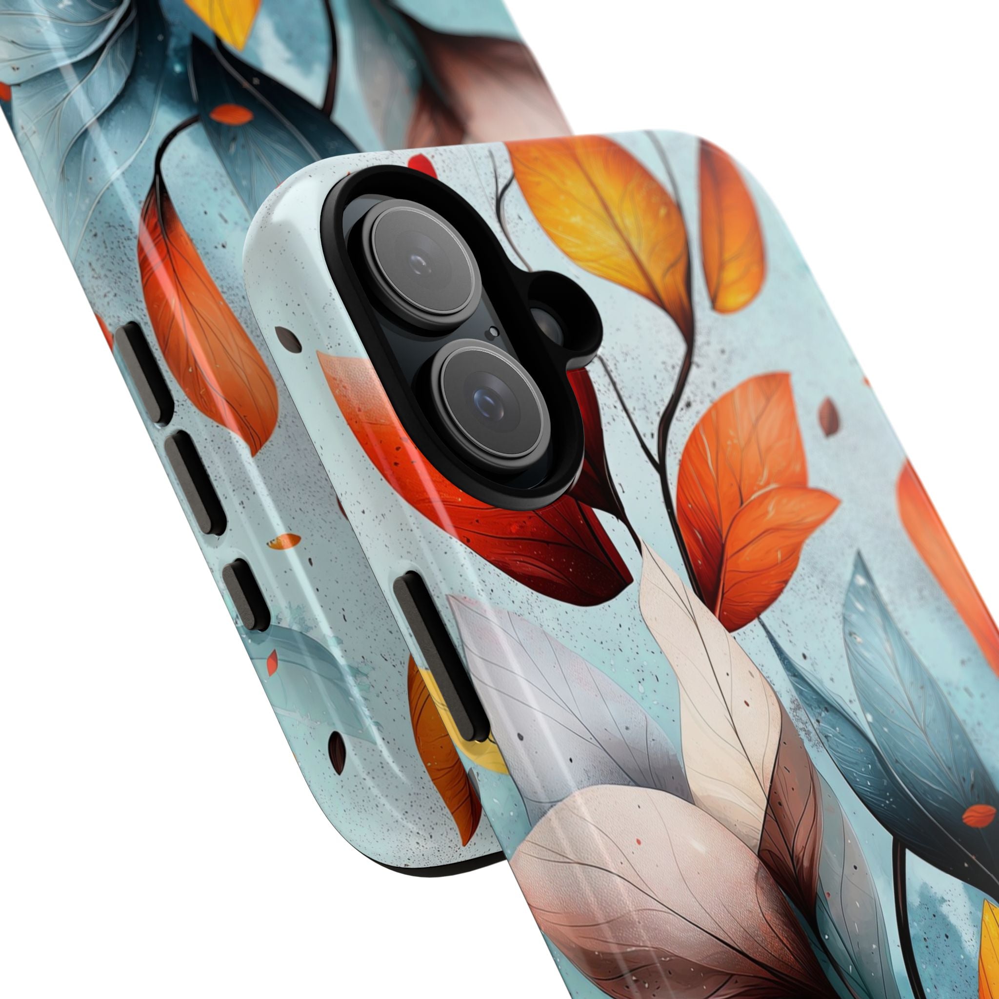 Vibrant Leaf Cluster iPhone 16 Plus Case - Tough