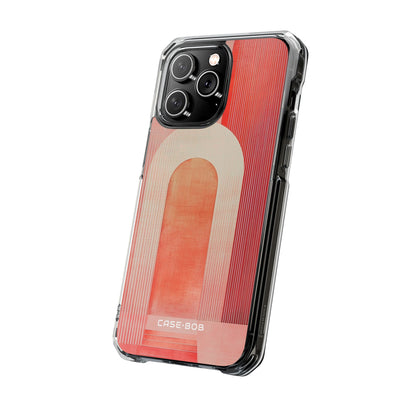 Crimson Arches iPhone 14 Pro Max Case - Impact