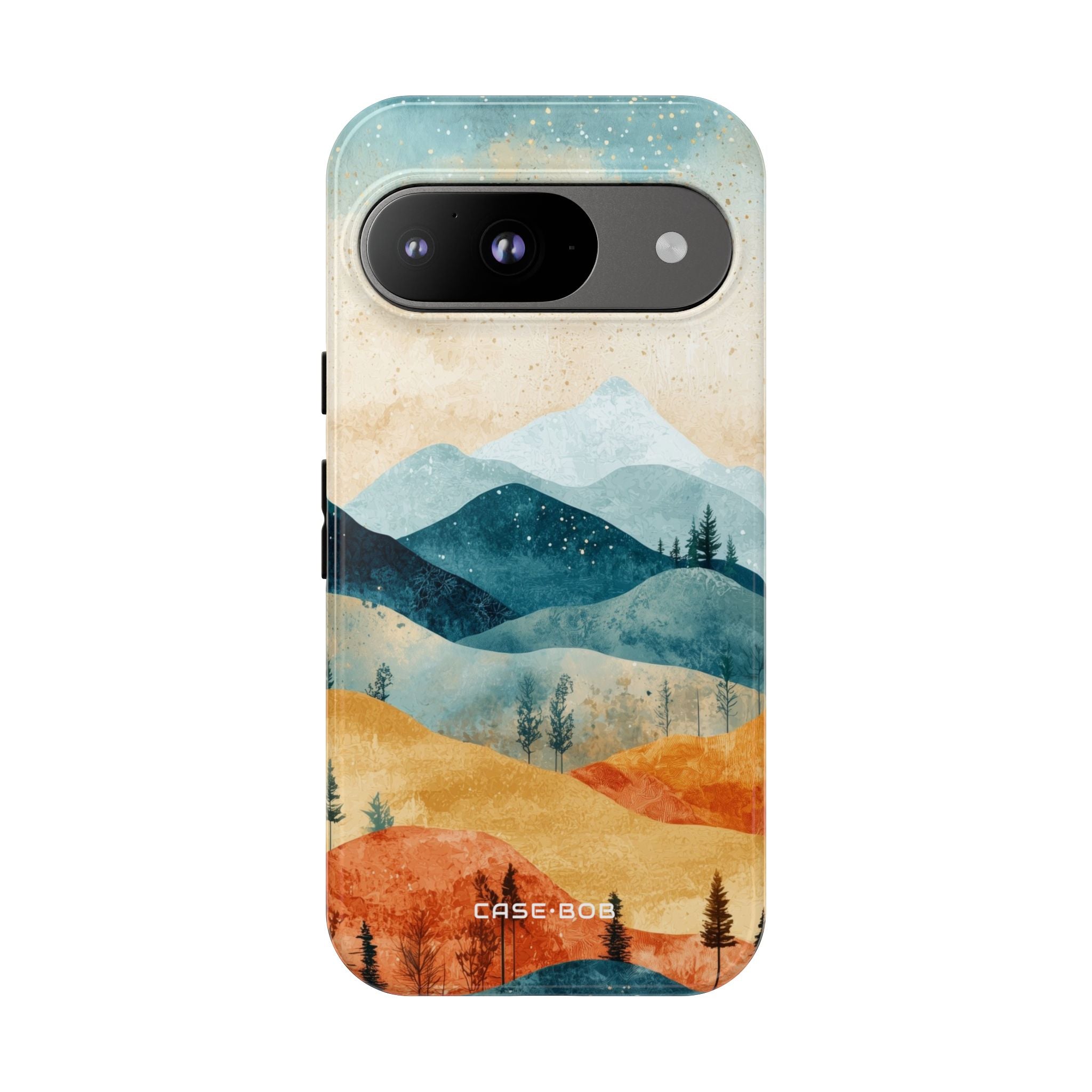 Mondbeschienene Berge Google Pixel 9 Case - Tough
