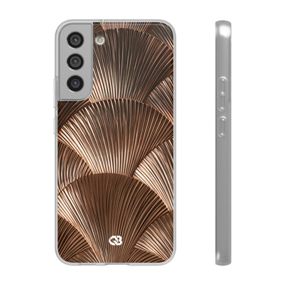 Rose Gilded Fan · Lite Phone Case for Samsung · Gold