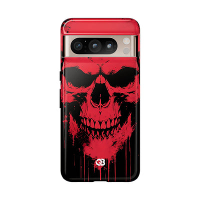 Crimson Street Skull · Tough Phone Case for Google Pixel