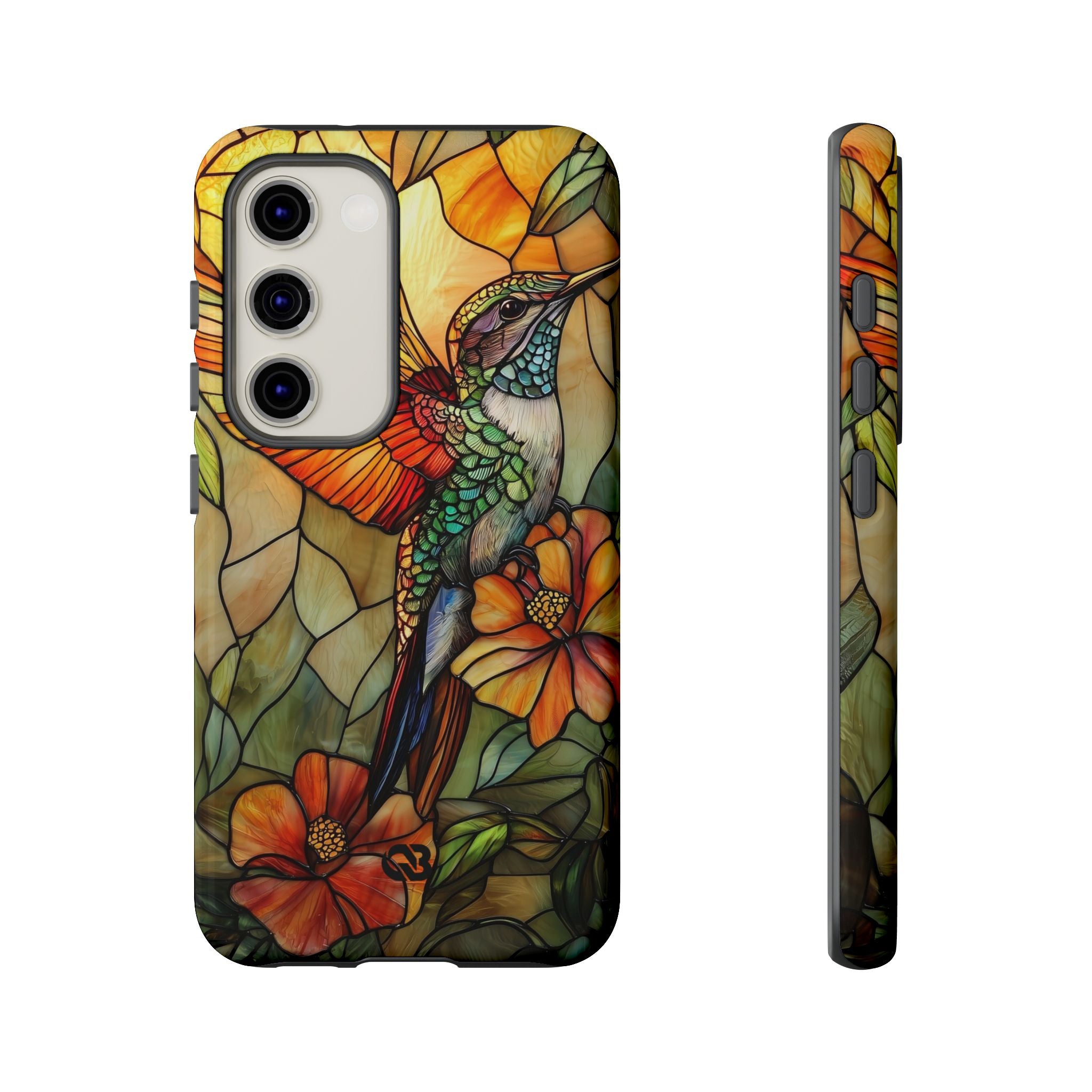 Amber Glass Hummingbird · Tough Phone Case for Samsung