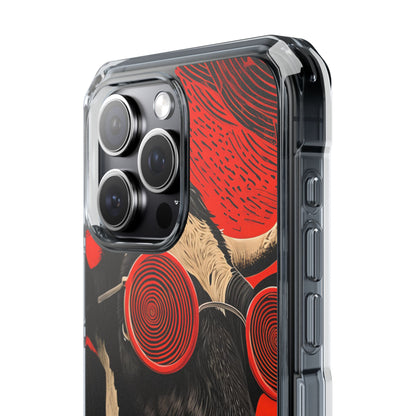 Hypnotic Cow iPhone 15 Pro Max Case - Impact