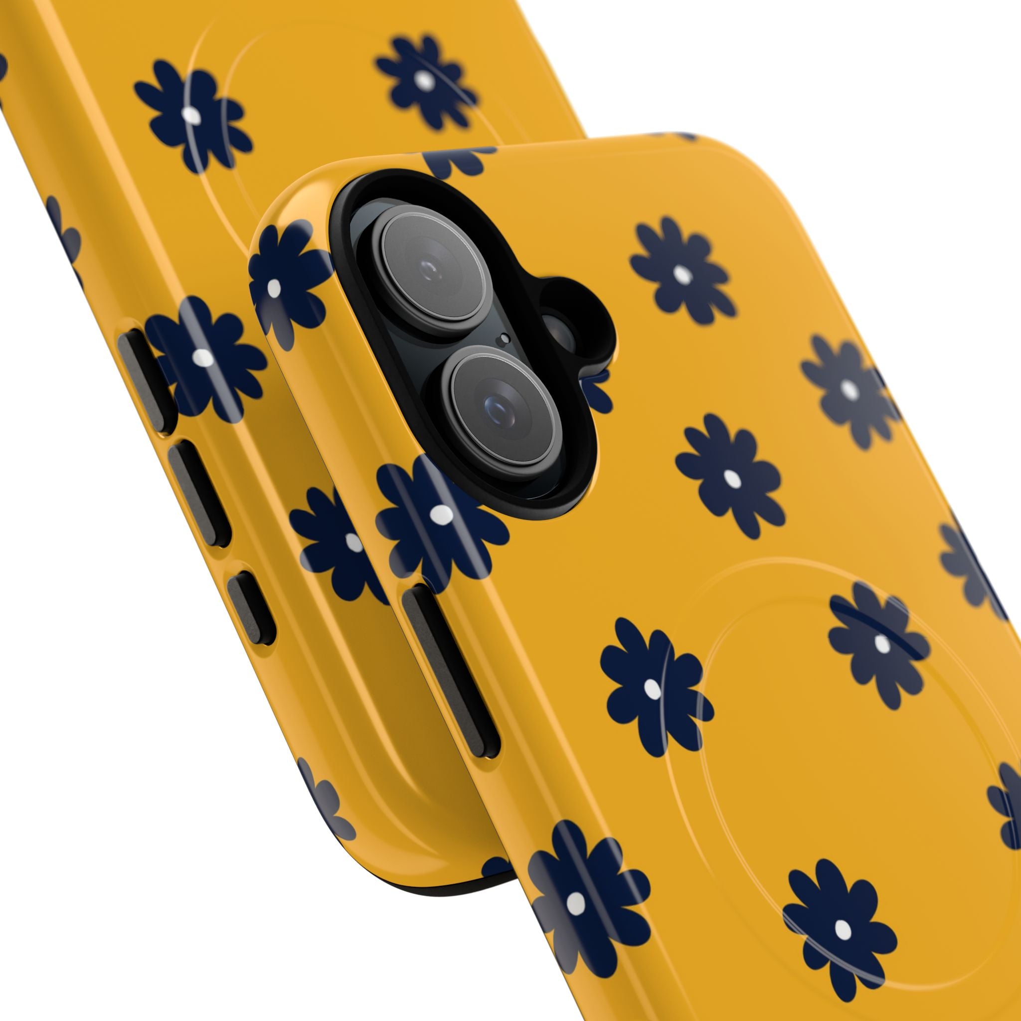 Navy Daisy Mustard · Tough+ Phone Case for iPhone · Magsafe