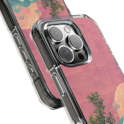 Lunar Pastel Bloom · Coque de téléphone Impact pour iPhone · Magsafe