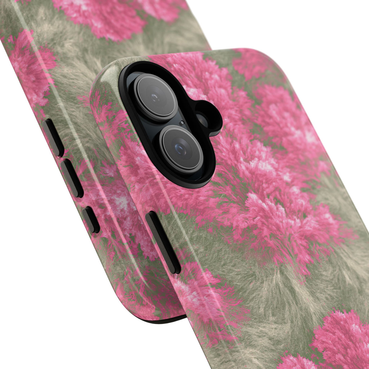 Digital Blossom · Tough Phone Case for iPhone · Pink