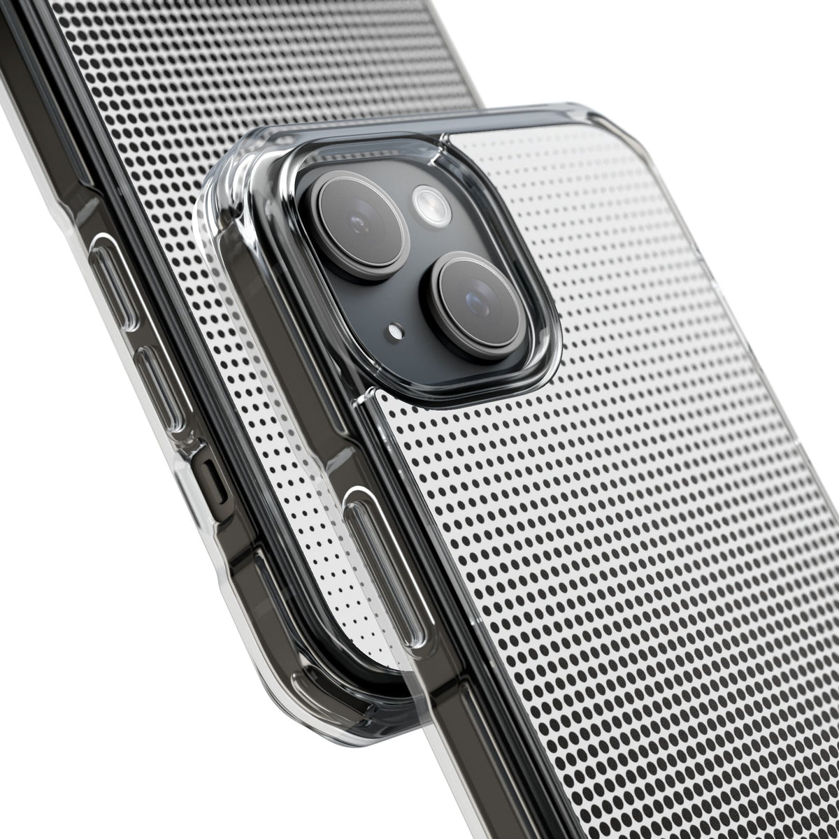 Orbital Horizon · Clear Impact Magnetic Phone Case for iPhone ·  Black