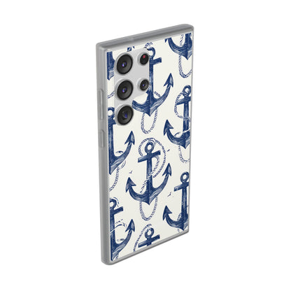 Laivaston ankkurilenkki Samsung S23 Ultra -pehmeä suojakotelo