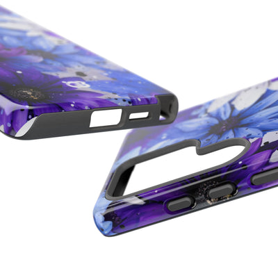 Ink Splatter Blooms · Tough Coque de téléphone pour Samsung
