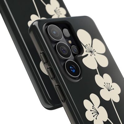 Nordic Blossom · Tough Phone Case for Samsung · Black