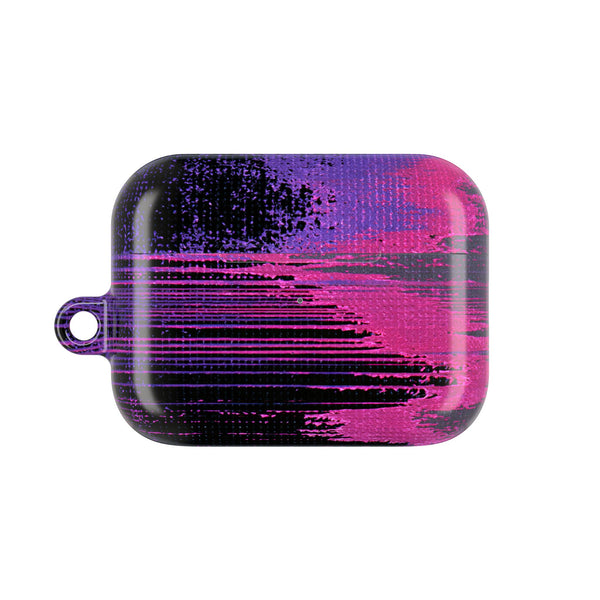 Neon Signal Shift · Hard Case for AirPods & AirPods Pro · Purple